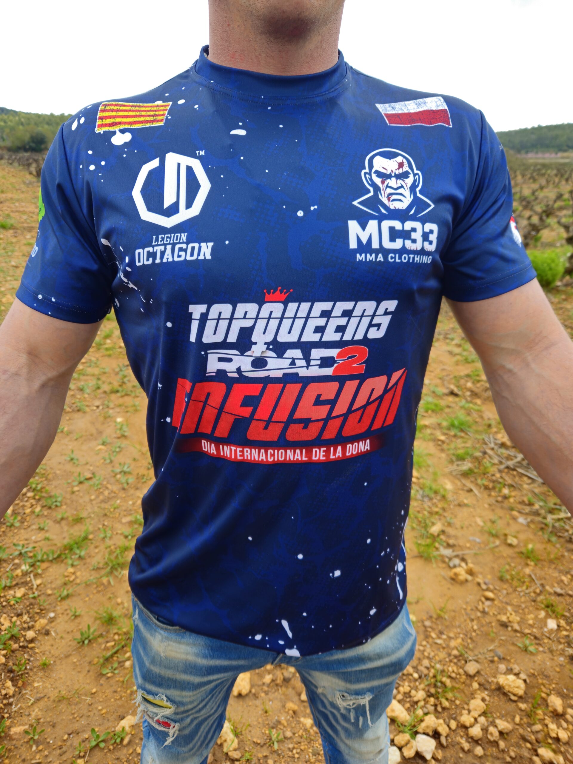 Camiseta Solidaria MC33 Catalunya: imagen 1