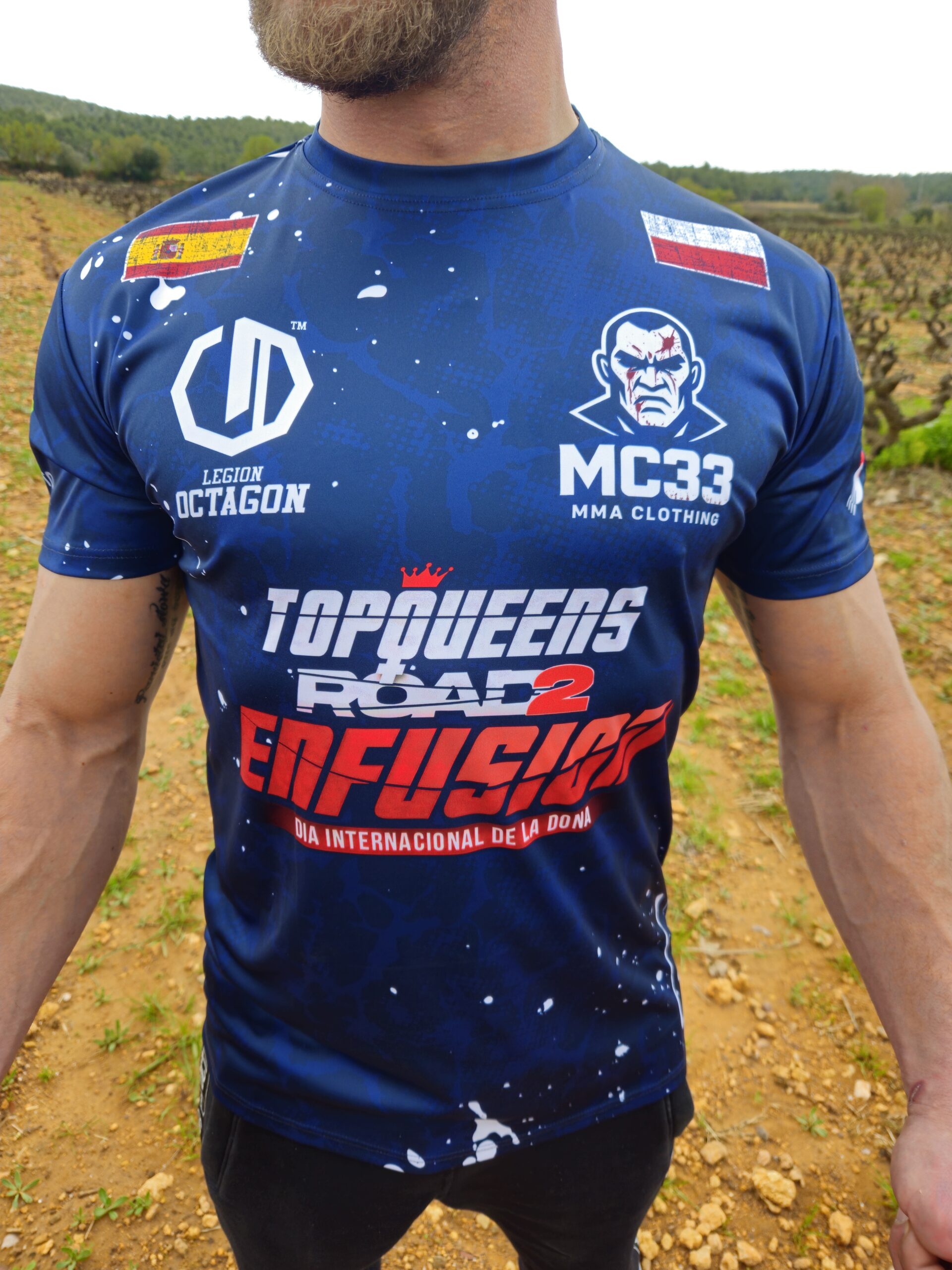 Camiseta Solidaria MC33 España: imagen 1