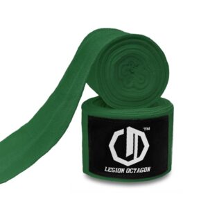 Boxing hand wraps Legion Octagon standard dark green