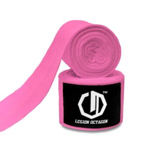 Boxing hand wraps Legion Octagon standard pink