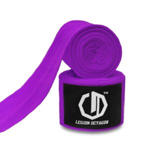 Boxing hand wraps Legion Octagon standard purple