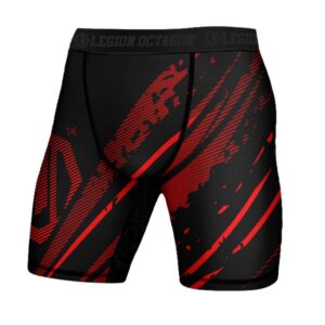 Legion Octagon Compression Shorts Escape black/red
