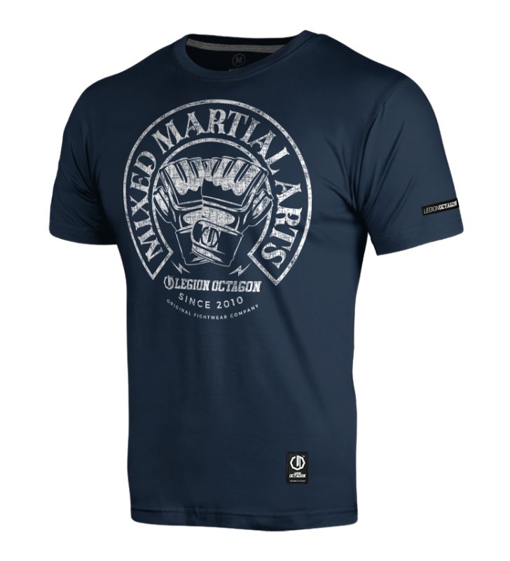 Camiseta MMA - Azul Marino: imagen 1