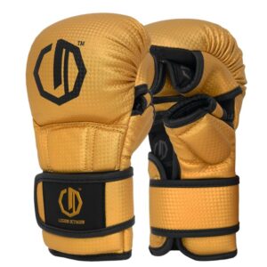 MMA SPARING GLOVES LEGION OCTAGON KEVLAR GOLDEN