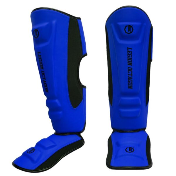 SHIN GUARDS LEGION OCTAGON ENFORCER DARK BLUE