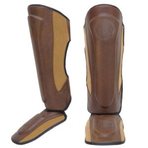 SHIN GUARDS LEGION OCTAGON PRO OLDSCHOOL BROWN