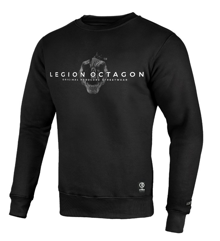 Legion Octagon Bluza SKULL black bez kaptura: imagen 1