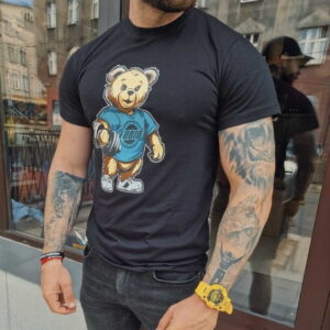 SKLEP FURIA Camiseta negra TEDDY