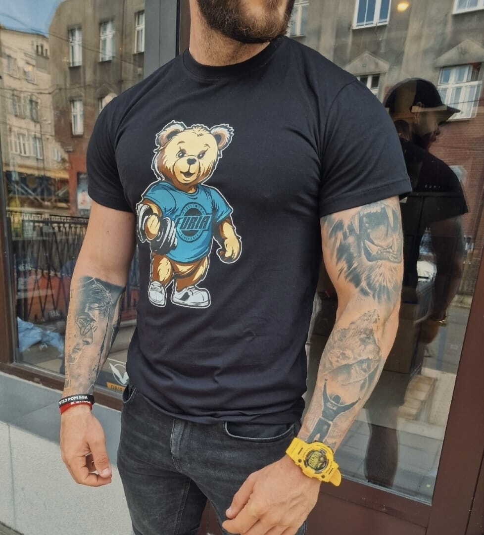 SKLEP FURIA Camiseta negra TEDDY: imagen 1