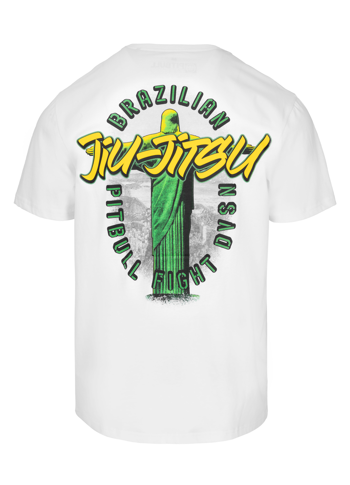 T-SHIRT BJJ FIGHT DVSN WHITE: imagen 1