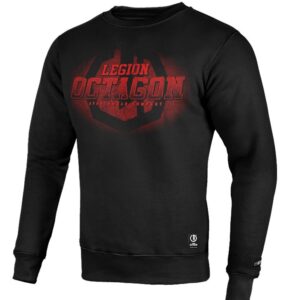 Legion Octagon Bluza CONQUEST black/red bez kaptura: imagen 2