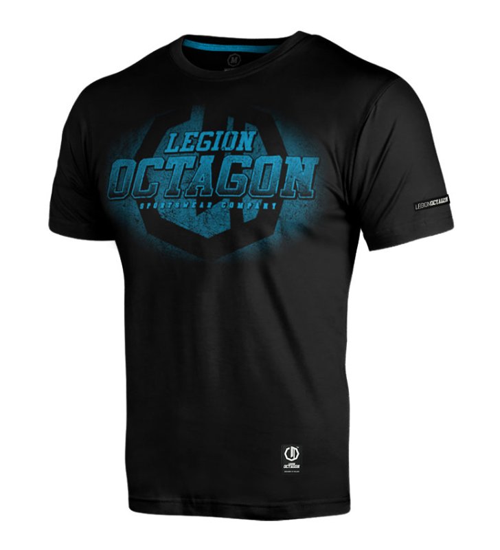 Camiseta Conquest - Negra/Azul: imagen 2