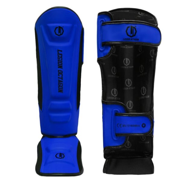 SHIN GUARDS LEGION OCTAGON ENFORCER DARK BLUE