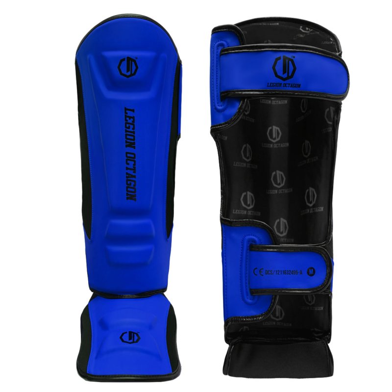SHIN GUARDS LEGION OCTAGON ENFORCER DARK BLUE: imagen 2
