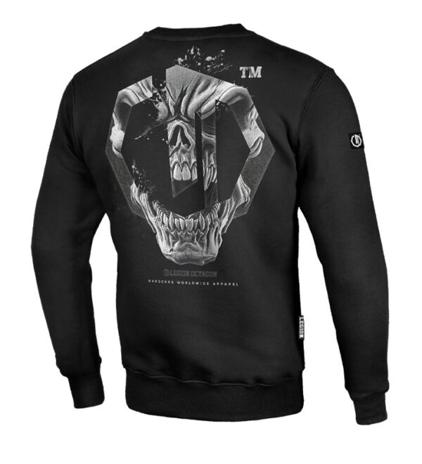Legion Octagon Bluza SKULL black bez kaptura