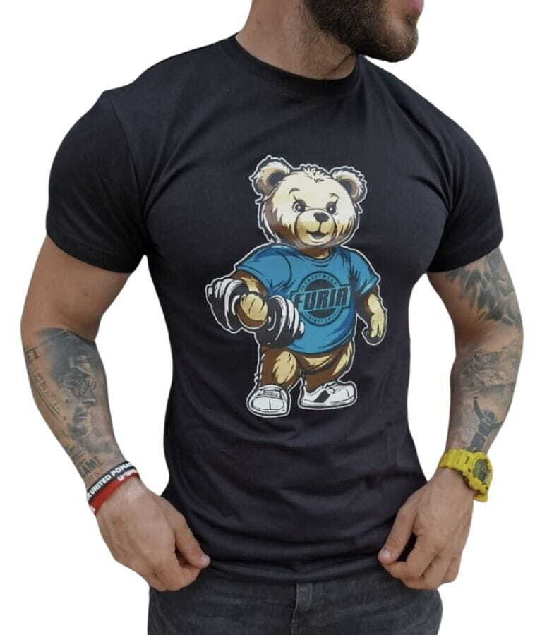 SKLEP FURIA Camiseta negra TEDDY: imagen 2