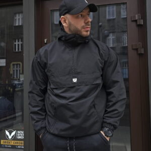 SKLEP FURIA Sudadera canguro negra: imagen 2