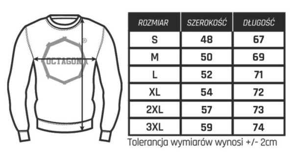 Legion Octagon Bluza CONQUEST black/blue bez kaptura