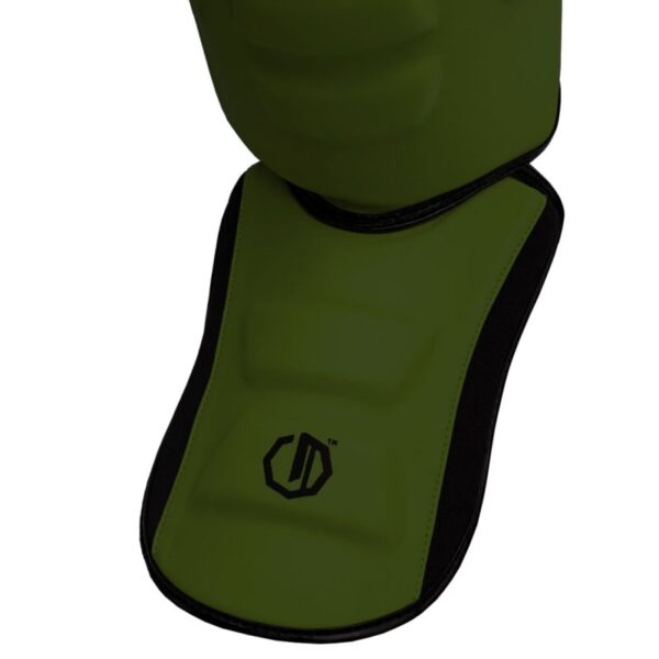 SHIN GUARDS LEGION OCTAGON ENFORCER ARMY GREEN