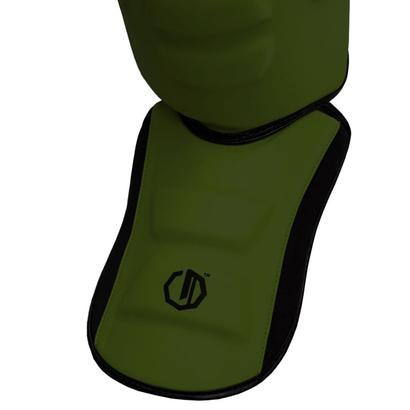 SHIN GUARDS LEGION OCTAGON ENFORCER ARMY GREEN: imagen 3