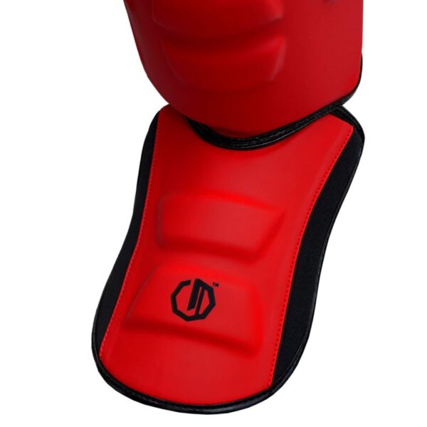 SHIN GUARDS LEGION OCTAGON ENFORCER BURGUNDY