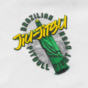 T-SHIRT BJJ FIGHT DVSN WHITE: imagen 3