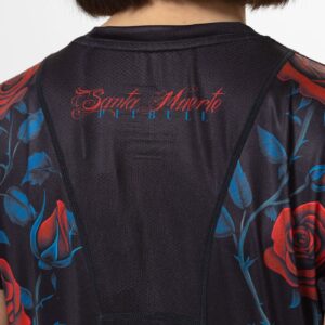 Women Performance T-shirt mesh santa mu black: imagen 3